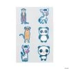 Cute Animals Temporary Tattoos - 72 Pc.