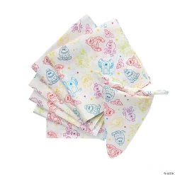 Cute Monster Bandanas - 12 Pc.
