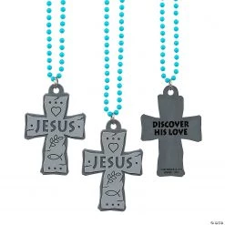 Dig VBS Stone Beaded Necklaces - 12 Pc.