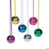 Disco Ball Necklaces - 12 Pc.