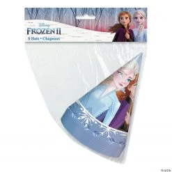 Disney’s Frozen II Elsa & Anna Cone Party Hats - 8 Pc.