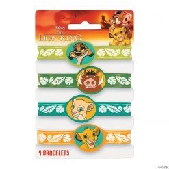 Disney® The Lion King™ Silicone Bracelets - 4 Pc.