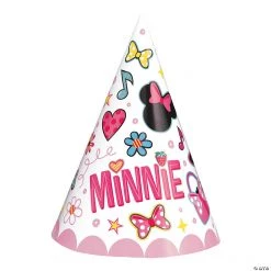 Disney's Minnie Mouse Cone Party Hats - 8 Pc.