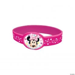 Disney's Minnie Mouse Rubber Bracelets - 4 Pc. -Apparel & Accessories Sales disneys minnie mouse rubber bracelets 4 pc 13958710 a01