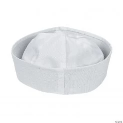 DIY White Sailor Hats - 12 Pc.