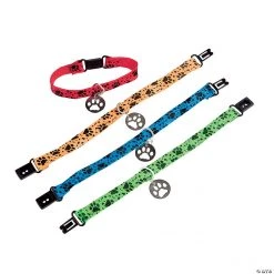 Dog Collar Bracelets - 12 Pc.