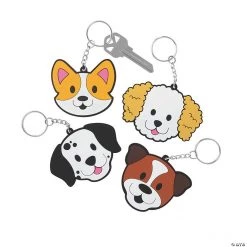 Dog Keychains - 12 Pc.