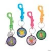 Drug Free Backpack Clip Keychains - 12 Pc.