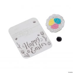 Easter Egg Nest Pins with Card - 12 Pc. -Apparel & Accessories Sales easter egg nest pins with card 12 pc 14095361 a01