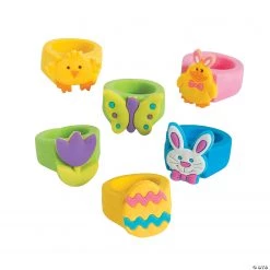 Easter Rings - 24 Pc.