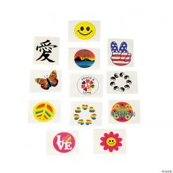 Everyday Glow-in-the-Dark Temporary Tattoos - 72 Pc. -Apparel & Accessories Sales everyday glow in the dark temporary tattoos 72 pc 39 1469 a01