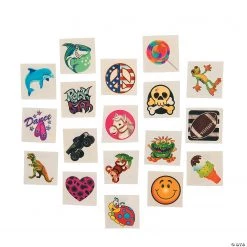 Everyday Temporary Tattoo Assortment - 360 Pc.