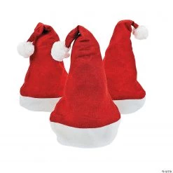 Fabulous Felt Santa Hats - 12 Pc.