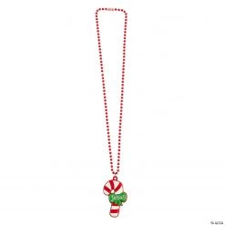 Faith Candy Cane Necklaces with Card - 12 Pc. -Apparel & Accessories Sales faith candy cane necklaces with card 12 pc 14092496 a01