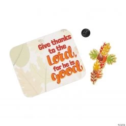 Fall Leaves Cross Pins with Card - 12 Pc. -Apparel & Accessories Sales fall leaves cross pins with card 12 pc 13983067 a01