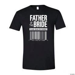 Father of the Bride Adult’s T-Shirt