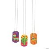 Fiesta Dog Tag Necklaces - 12 Pc.
