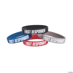 First Responder Awareness Bracelets - 24 Pc.
