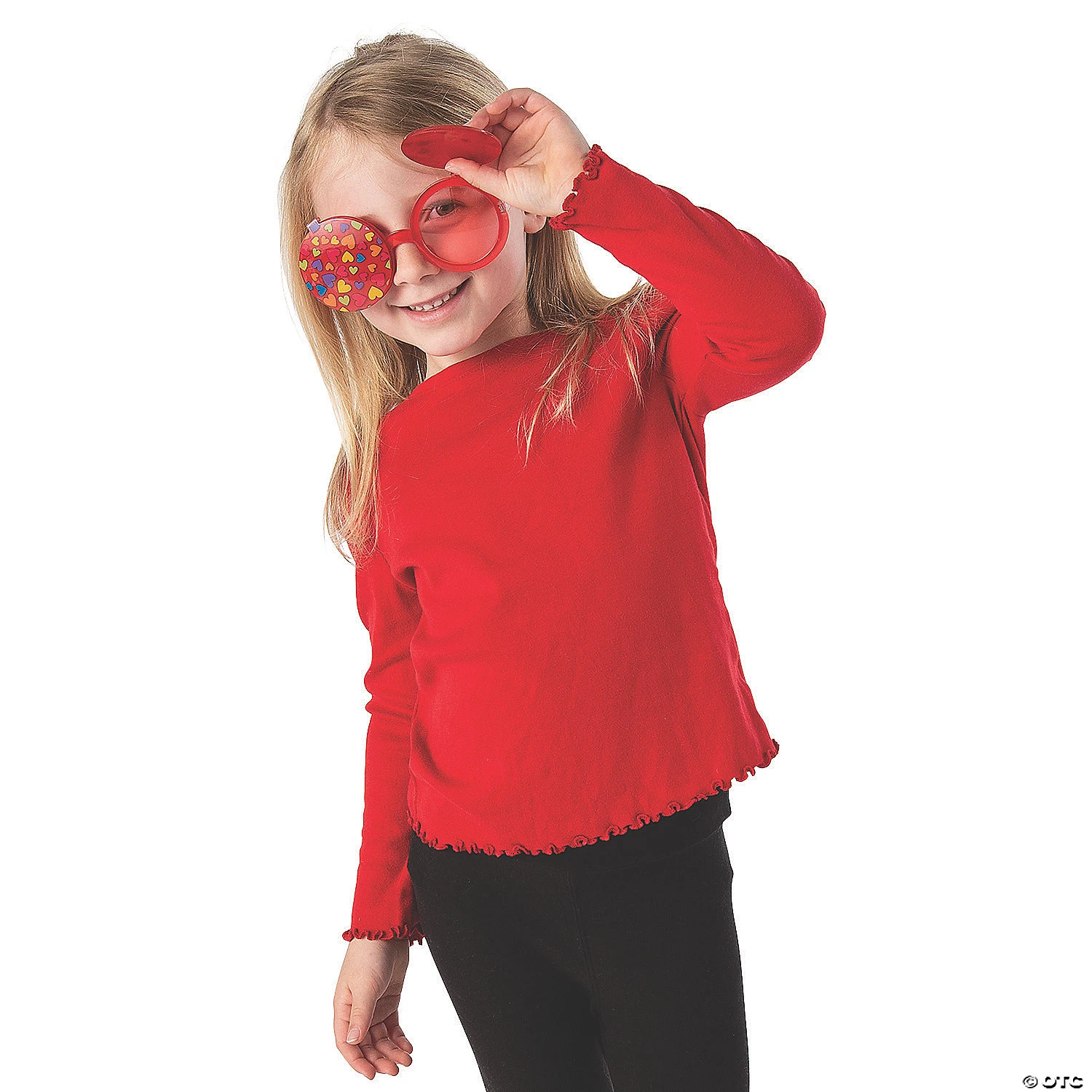 Flip-Up Valentine Hearts Sunglasses - 6 Pc. 2 Flip-Up Valentine Hearts Sunglasses - 6 Pc. - Image 2