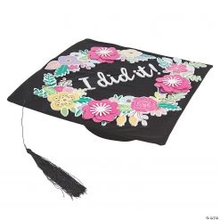 Floral Mortarboard Decorating Kit