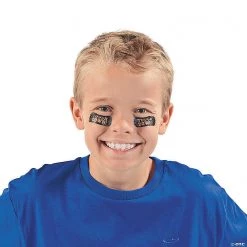 Football Face Temporary Tattoos - 6 Pc. 3 Football Face Temporary Tattoos - 6 Pc. -Apparel & Accessories Sales football face temporary tattoos 6 pc 39 2066 a01