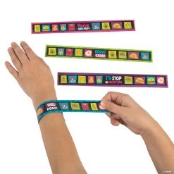 Funtastic Food Friends Slap Bracelets - 12 Pc.