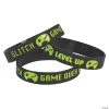 Gamer Rubber Bracelets - 24 Pc.