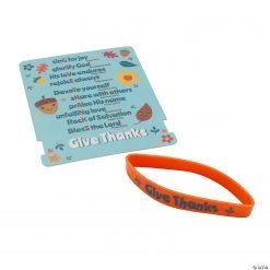 Give Thanks Bracelets with Card - 24 Pc. 6 Give Thanks Bracelets with Card - 24 Pc. -Apparel & Accessories Sales give thanks bracelets with card 24 pc 13982950 a02