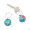 Globe Keychains - 144 Pc.
