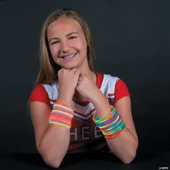 Glow Bracelet Assortment - 100 Pc. -Apparel & Accessories Sales glow bracelet assortment 100 pc 25 6073 a01