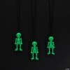 Glow-in-the-Dark Halloween Coffin Necklaces - 12 Pc.