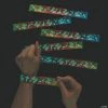 Glow-in-the-Dark Religious Slap Bracelets - 12 Pc.