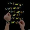 Glow-in-the-Dark Space Slap Bracelets - 12 Pc.