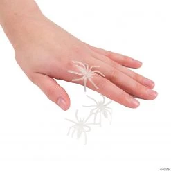 Glow-in-the-Dark Spider Rings - 144 Pc. -Apparel & Accessories Sales glow in the dark spider rings 144 pc 39 163 a01