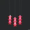 Glow Patriotic Star Necklaces - 12 Pc.