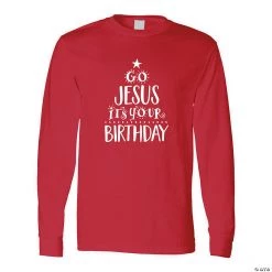 Go Jesus It’s Your Birthday Adult’s T-Shirt