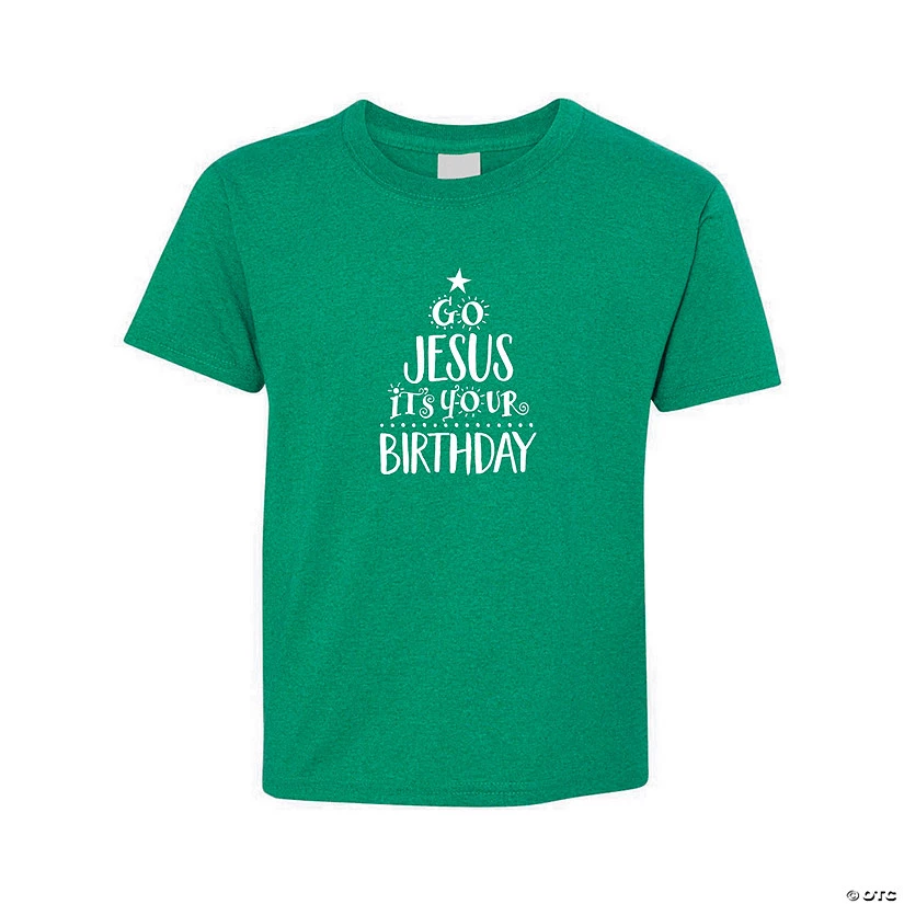 Go Jesus It’s Your Birthday Youth T-Shirt 1 Go Jesus It’s Your Birthday Youth T-Shirt