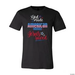 God Made American Raised Adult’s T-Shirt