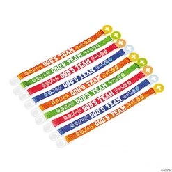 “God’s Team” Friendship Bracelets - 12 Pc.