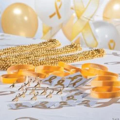 Bead Necklaces - 48 Pc. 6 Bead Necklaces - 48 Pc. -Apparel & Accessories Sales gold bead necklaces 48 pc 24 12650 a03