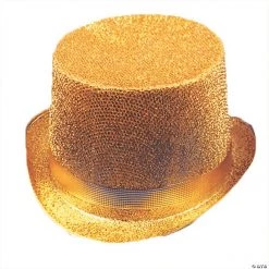 Gold Top Hat Lame