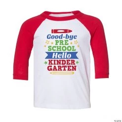 Goodbye Preschool, Hello Kindergarten Toddler T-Shirt