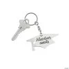 Graduation Saying Enamel Keychains - 12 Pc.