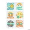 Groovy Party Tattoos - 72 Pc.