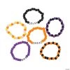 Halloween Bead Bracelet Assortment - 24 Pc.