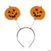 Halloween Jack-O’-Lantern Head Boppers - 12 Pc.