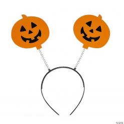 Halloween Jack-O’-Lantern Head Boppers - 12 Pc.