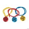 Happy Birthday Jesus Friendship Rope Bracelets - 48 Pc.