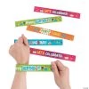 Happy Birthday Slap Bracelets - 12 Pc.