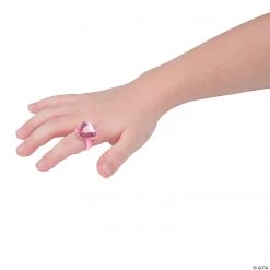 Heart Rings - 24 Pc. -Apparel & Accessories Sales heart rings 24 pc 13675504 a01